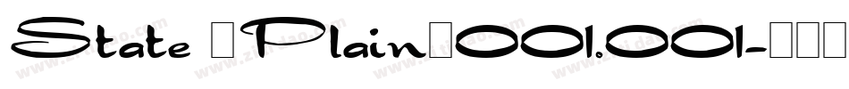 State (Plain)001.001字体转换